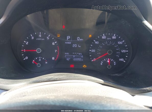 3KPA24AD3LE289491 2020 KIA RIO Белый Вид задних сидений
