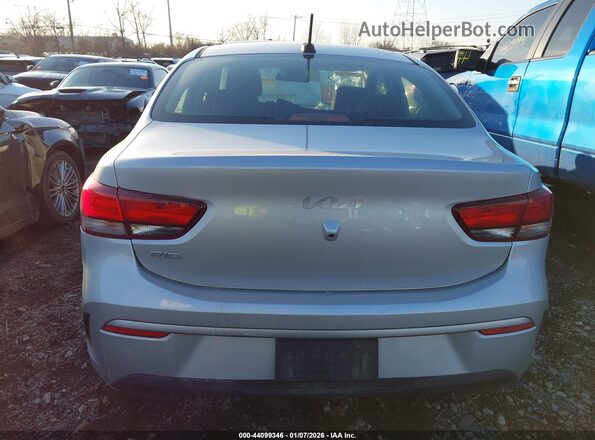 3KPA24AD4NE432015 2022 KIA RIO Silver 