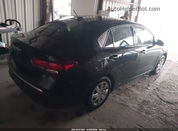 3KPA24AD4NE471266 2022 KIA RIO Black Հետևի աջ