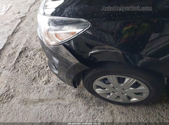 3KPA24AD4NE471266 2022 KIA RIO Black Դիմացի տեսք