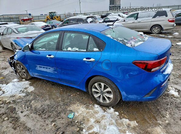 3KPA24AD4PE548026 2023 KIA RIO Blue Հետևի ձախ