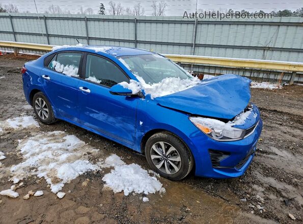 3KPA24AD4PE548026 2023 KIA RIO Blue Առջևի աջ