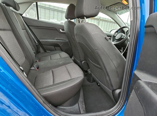 3KPA24AD4PE548026 2023 KIA RIO Blue Հետևի նստատեղերի տեսք