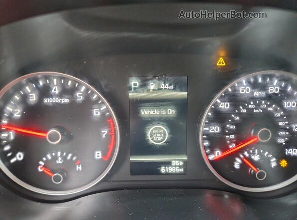 3KPA24AD4PE548026 2023 KIA RIO Blue Սարքավորումների վահանակի տեսք