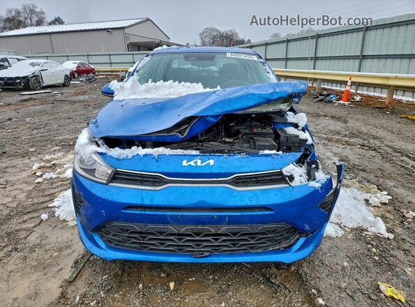 3KPA24AD4PE548026 2023 KIA RIO Blue Դիմացի տեսք