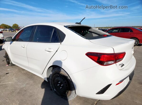 3KPA24AD5NE503500 2022 KIA RIO White Задня ліва чверть