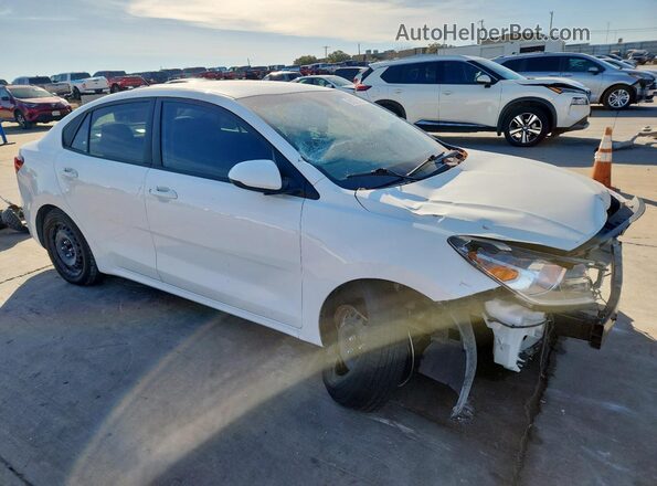 3KPA24AD5NE503500 2022 KIA RIO White Передня права чверть