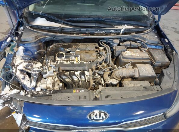3KPA24AD6LE349148 2020 KIA RIO Синий Вид сзади