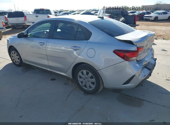 3KPA24AD6PE610672 2023 KIA RIO Silver უკანა მარცხენა
