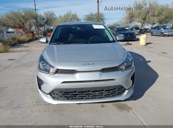 3KPA24AD6PE610672 2023 KIA RIO Silver ხელსაწყოთა პანელის ხედი