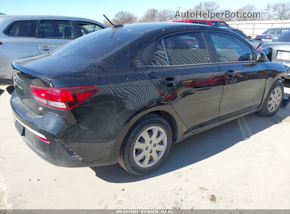 3KPA24AD9ME391119 2021 KIA RIO Black უკანა მარჯვენა