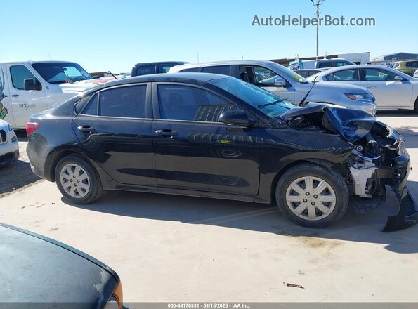 3KPA24AD9ME391119 2021 KIA RIO Black უკანა სალონის ხედი