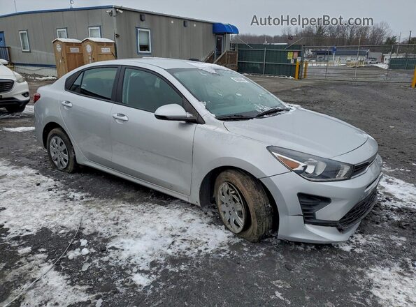3KPA24ADXNE479436 2022 KIA RIO Silver Передня права чверть
