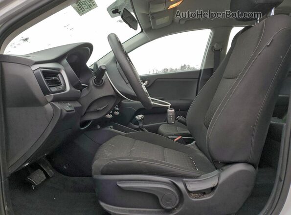 3KPA24ADXNE479436 2022 KIA RIO Silver Вид салону спереду