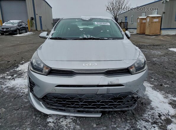 3KPA24ADXNE479436 2022 KIA RIO Silver Вид спереду