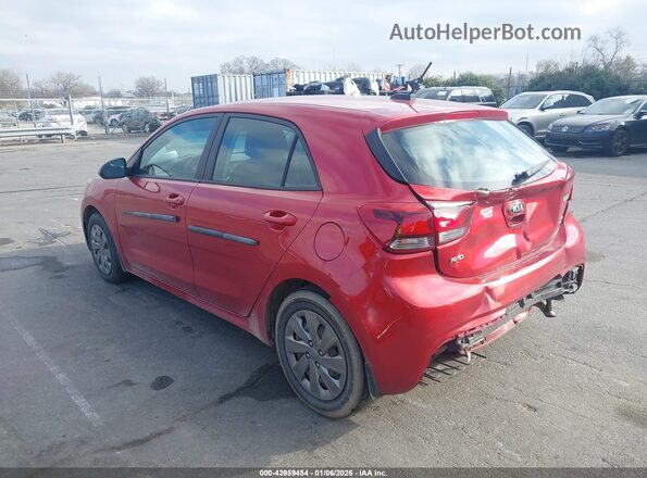 3KPA25AB8KE209900 2019 KIA RIO 5-DOOR Red Vista interior de 360 grados