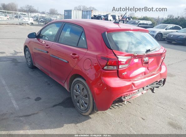 3KPA25AB8KE209900 2019 KIA RIO 5-DOOR Red Trasero izquierdo