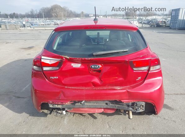 3KPA25AB8KE209900 2019 KIA RIO 5-DOOR Red 