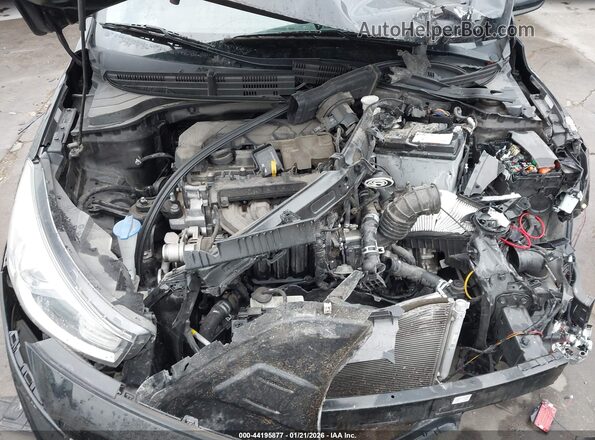 3KPA25AD0ME383948 2021 KIA RIO 5-DOOR Black Вид ззаду