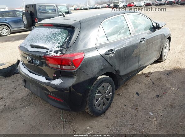 3KPA25AD1LE318427 2020 KIA RIO 5-DOOR Black Trasero derecho