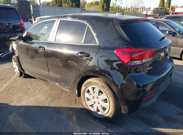 3KPA25AD2ME402354 2021 KIA RIO 5-DOOR Black უკანა მარცხენა