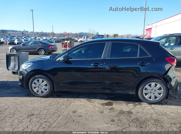 3KPA25AD2ME431286 2021 KIA RIO 5-DOOR Black Սալոնի 360 աստիճան տեսք