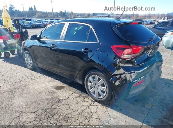3KPA25AD2ME431286 2021 KIA RIO 5-DOOR Black Հետևի ձախ