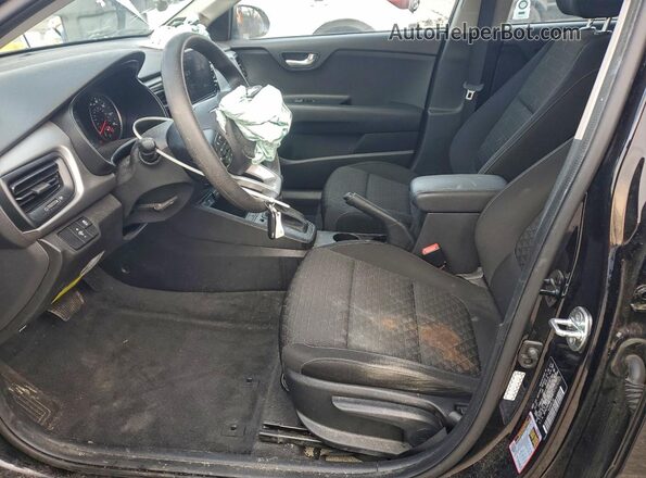 3KPA25AD6ME375367 2021 KIA RIO Black 