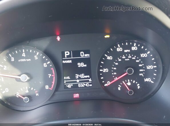 3KPA25AD8LE313645 2020 KIA RIO 5-DOOR Gray Հետևի նստատեղերի տեսք