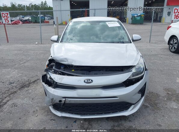 3KPA25AD8ME433267 2021 KIA RIO 5-DOOR Silver Widok zestawu wskaźników