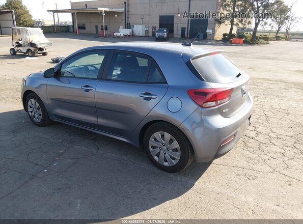 3KPA25AD9LE328901 2020 KIA RIO 5-DOOR Gray Задня ліва чверть