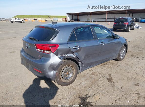 3KPA25AD9LE328901 2020 KIA RIO 5-DOOR Gray Задня права чверть
