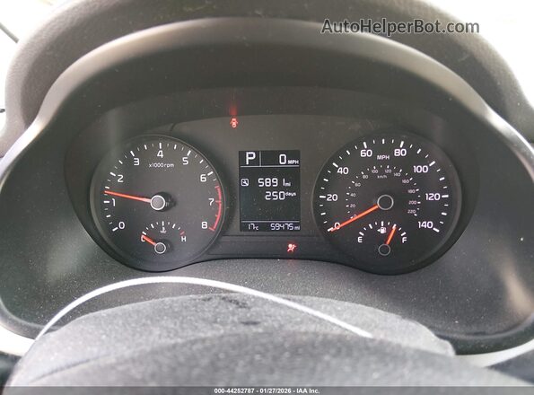 3KPA25AD9LE328901 2020 KIA RIO 5-DOOR Gray Вид задніх сидінь