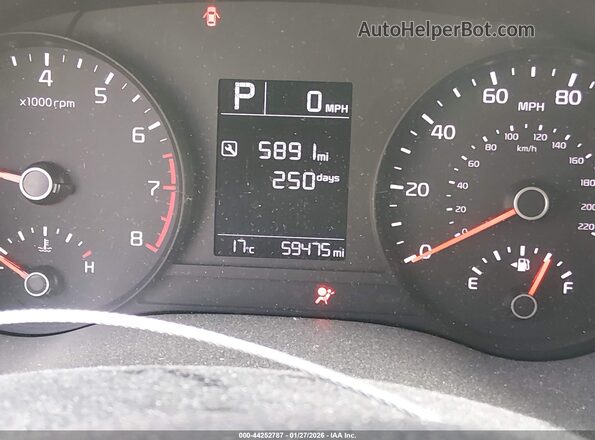 3KPA25AD9LE328901 2020 KIA RIO 5-DOOR Gray 