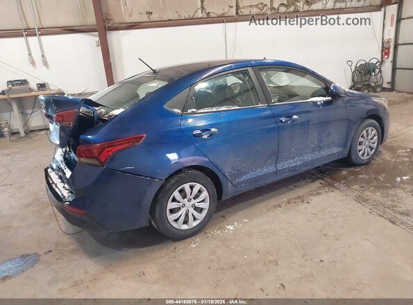 3KPC24A30KE044615 2019 HYUNDAI ACCENT Blue Trasero derecho