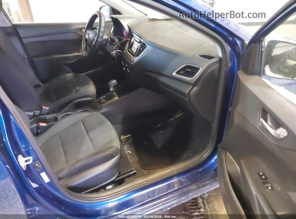 3KPC24A30KE044615 2019 HYUNDAI ACCENT Blue Vista interior delantera