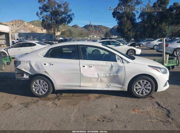 3KPC24A60LE104842 2020 HYUNDAI ACCENT White Widok wnętrza 360 stopni