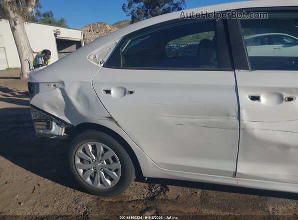3KPC24A60LE104842 2020 HYUNDAI ACCENT White Widok zestawu wskaźników