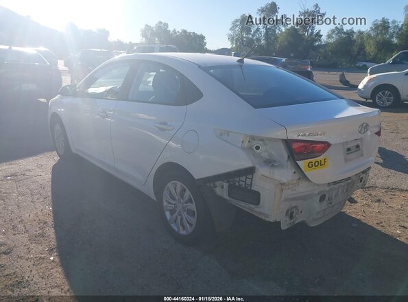 3KPC24A60LE104842 2020 HYUNDAI ACCENT White Tył lewy