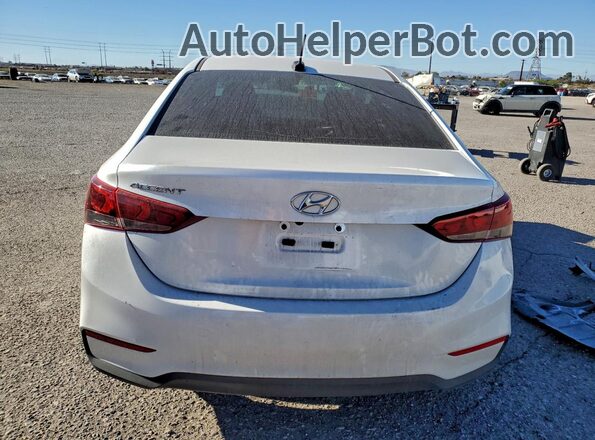 3KPC24A60NE166454 2022 HYUNDAI ACCENT White Вид ззаду