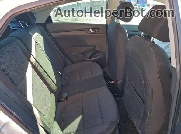 3KPC24A60NE166454 2022 HYUNDAI ACCENT White Вид задніх сидінь