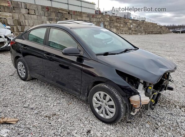 3KPC24A60NE168981 2022 HYUNDAI ACCENT Черный Передняя правая четверть