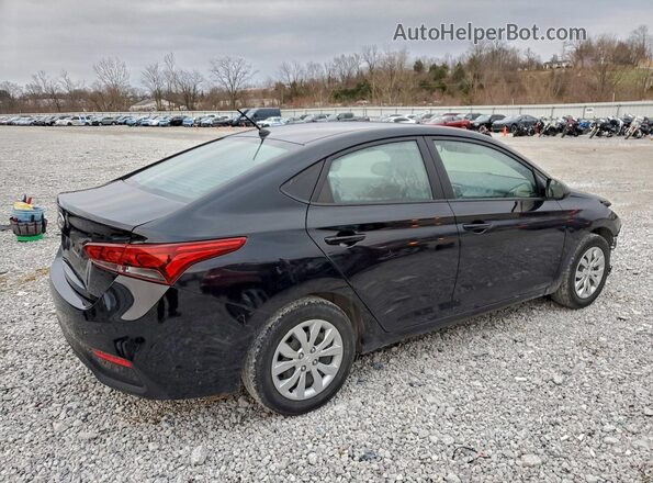 3KPC24A60NE168981 2022 HYUNDAI ACCENT Черный Задняя правая четверть