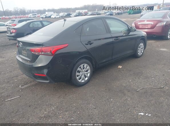 3KPC24A60NE171993 2022 HYUNDAI ACCENT Black Задня права чверть