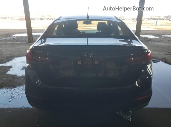 3KPC24A63LE114734 2020 HYUNDAI ACCENT Black Rear view