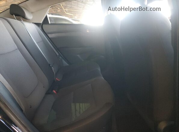 3KPC24A63LE114734 2020 HYUNDAI ACCENT Black Rear seats view