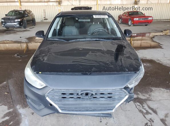 3KPC24A63LE114734 2020 HYUNDAI ACCENT Black Front view