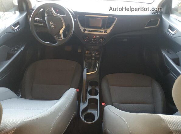 3KPC24A63LE114734 2020 HYUNDAI ACCENT Black Dashboard view