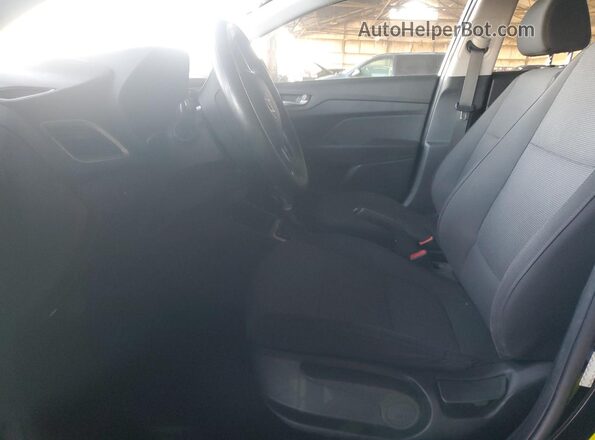 3KPC24A63LE114734 2020 HYUNDAI ACCENT Black Front interior view