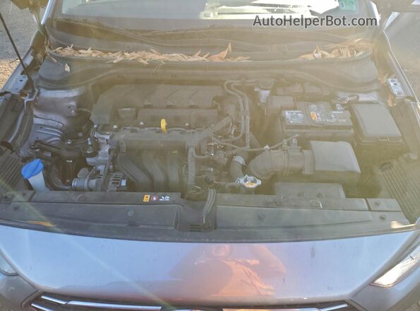3KPC24A64NE155019 2022 HYUNDAI ACCENT Серебряный Вид задней части салона